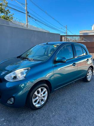 NISSAN MARCH 1.0 SV 16V FLEX 4P MANUAL NISSAN MARCH 1.0 SV 16V FLEX 4P MANUAL